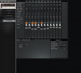 Click to display the Ensoniq VFX-SD Track [v2.00] Editor